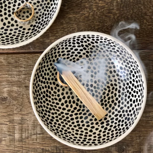 BÜYÜK PUANTİYE PALO SANTO TUTUCU - Görsel 2